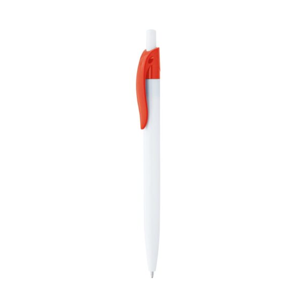 91498_105-b MARS. ABS ball pen with coloured clip