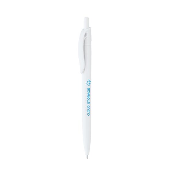 91498_106-b-logo MARS. ABS ball pen with coloured clip