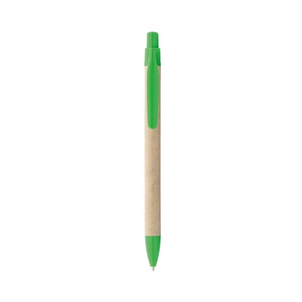 91628_109-a REMI. Ballpoint pen made from 100% recycled paper with clip