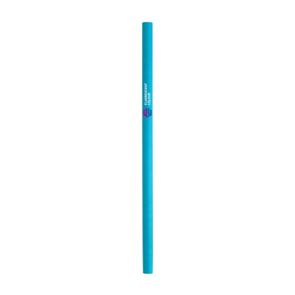 91731_124-logo LUCIAN. HB Fluorescent wooden pencil