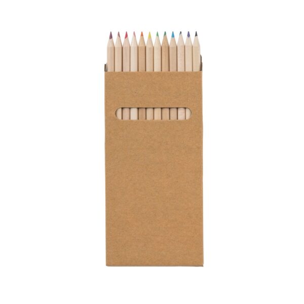 91746_160-a CROCO. Pencil box with 12 coloured pencils
