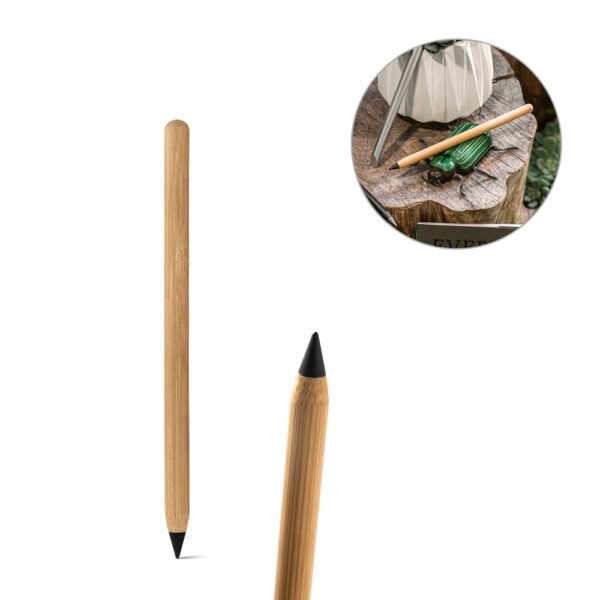 INFINITY. Inkless pen in bamboo with graphite tip