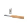 FUJI. Bamboo and metal ball pen with case