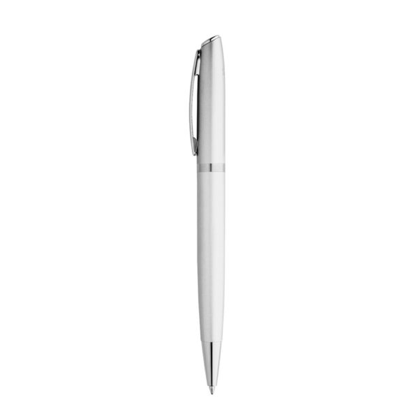 RE-LANDO-SET. Roller and ball pen set with recycled aluminium (100% rAL) body