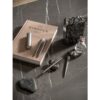 CHRIS. Ballpoint pen with stainless steel body (53% rSS) with clip