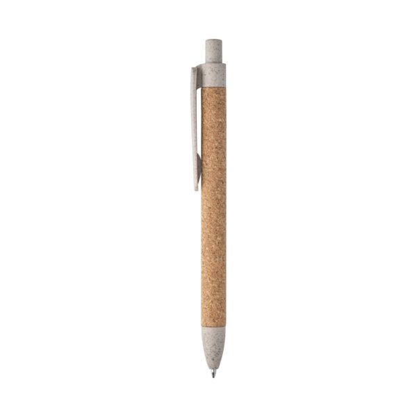 91795_150 GOYA. Ball pen in cork and Wheatstraw Fibre