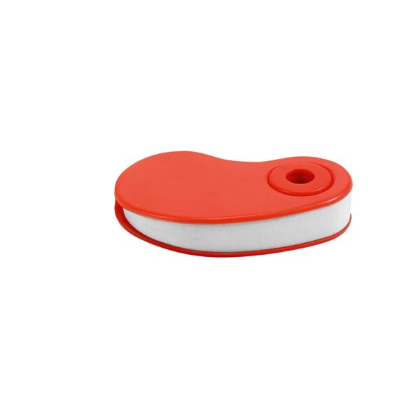 SIZA. White TPR eraser with PP protective cover