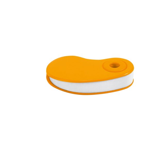 SIZA. White TPR eraser with PP protective cover