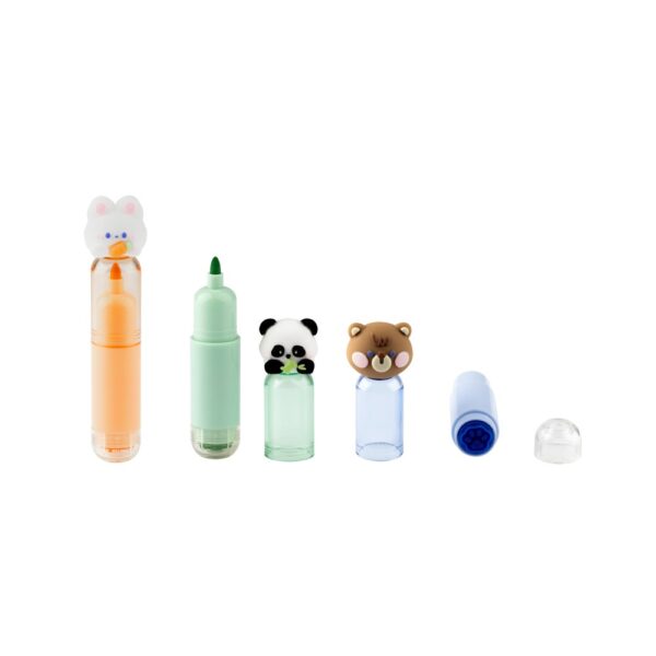 91947_a TROPICAL. Set of 3 markers designed for children in ABS