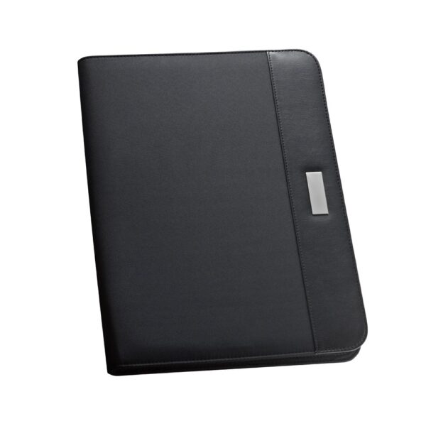 92044_103 PASZO. PU and microfibre A4 folder with lined pages