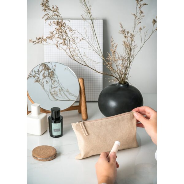 92077_amb MILLIE. Multifunction bag in recycled cotton (70%) and polyester (30% rPET) (140 g/m²)