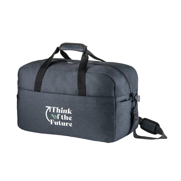 92079_104-c-logo REPURPOSE SPORTS. 600D recycled polyester sports bag