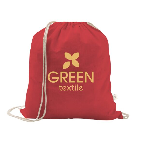 ISTANBUL. Backpack made from recycled cotton (70%) and polyester (30% rPET) (150 g/m²)