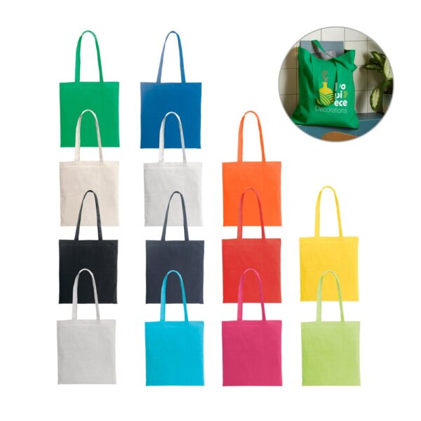 CAIRO. Bag in recycled cotton (70%) and polyester (30% rPET) (180 g/m²)