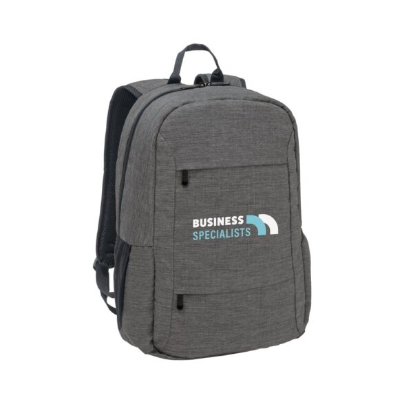 BUSINESS. 300D recycled polyester laptop backpack