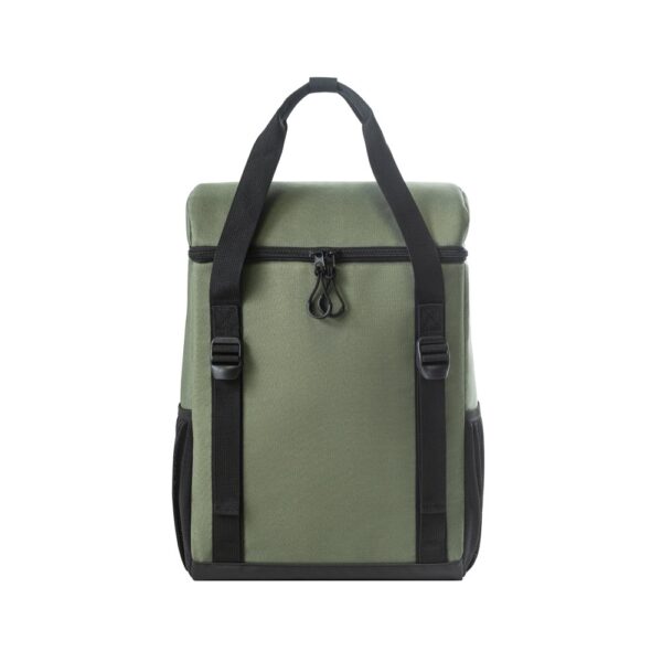 ROMA L. Thermal backpack padded in recycled polyester 600D ripstop 16 L