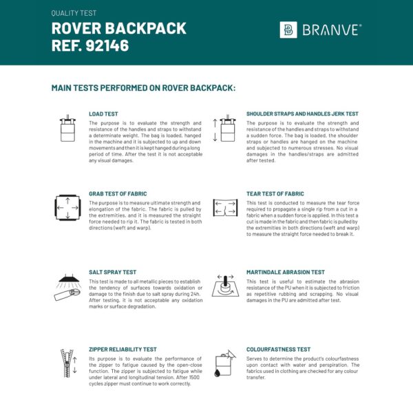 ROVER BACKPACK. Microfibre and PU backpack