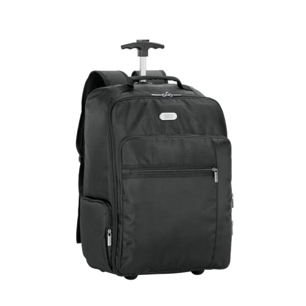 92177_103-logo AVENIR. 17" Laptop trolley backpack in 1680D and 300D polyester