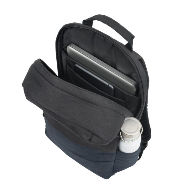 92190_104-f GENOA BPACK. Anti-theft backpack in 600D high-density recycled polyester