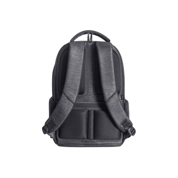 RE-BOSTON. Water-resistant 2Tone recycled nylon laptop backpack with 210D compartment