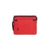 92380_105-b CANCUN. Thermal bag in 600D recycled polyester with adjustable webbing strap 7 L
