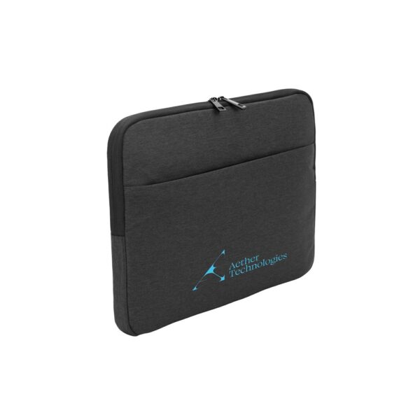 92529_133-logo Newcastle. High-density 600D recycled polyester laptop briefcase 14"