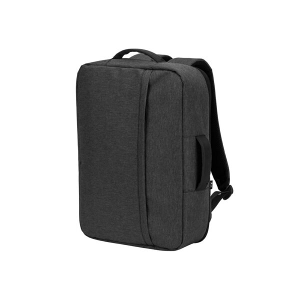 92572_133 NIAMEY. 15'6" laptop backpack in high-density 300D recycled polyester