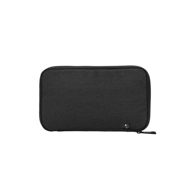 Newcastle BAG. High-density 600D recycled polyester organiser bag with spacious main compartment for tech accessories