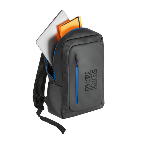 OSASCO. 15" laptop backpack in high-density 600D recycled polyester
