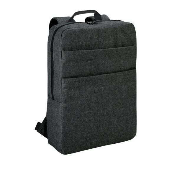 GRAPHS BPACK. High density 600D polyester laptop bag 15'6"