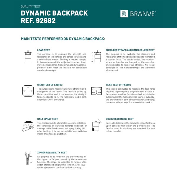 DYNAMIC BACKPACK I. 15'6" 2-in-1 laptop backpack in 1680D polyester and nylon