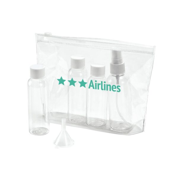 92722_110-logo DENIRO. Airtight PVC cosmetic bag