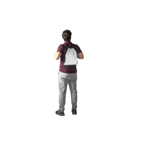 SYROS. Polyester reflective bag (200 g/m²)