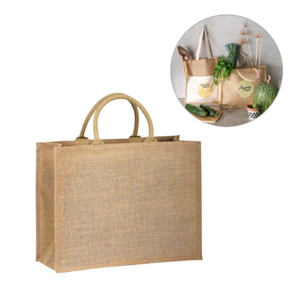 92827_set SHANTI. Jute bag (360 g/m²)