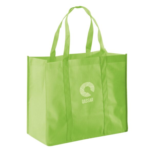92843_119-logo SHOPPER. Non-woven bag (80 g/m²)