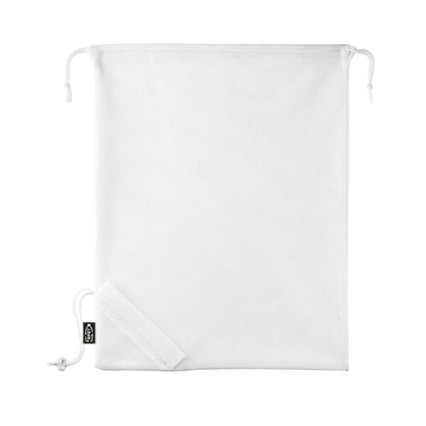 92934_106 BOLZANO. Foldable bag made of mesh and 190T recycled polyester (100% rPET)