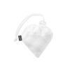 BOLZANO. Foldable bag made of mesh and 190T recycled polyester (100% rPET)