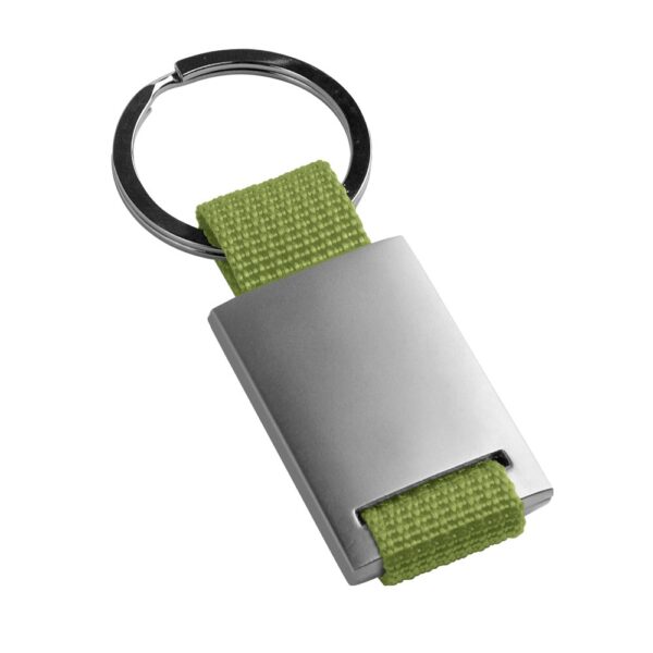 GRIPITCH. Metal and webbing keyring