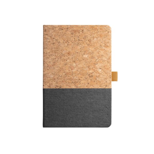 KLEE. A5 notebook in cork and linen with lined sheets