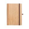 ORWELL. A5 notebook in bamboo and cork sheets with lined sheets