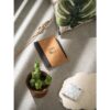 VICENTE. B6 notebook in cork and recycled polyester (100% rPET) with ballpoint pen