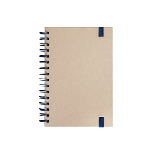 93287_104-b PROUST. A5 notebook with rings, hard cover, made of sugar cane paper (80% sugar cane) with plain pages