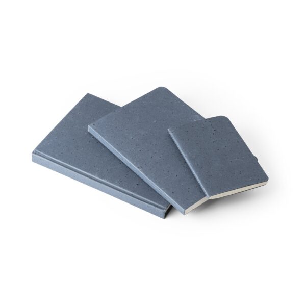 93289_amb COFFEEPAD SEMI-RIGID. A5 notepad with semi-rigid cover made from coffee husk waste (65%)