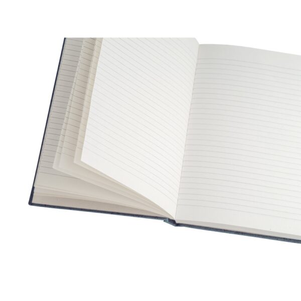 93295_104-d COFFEEPAD RIGID. A5 notepad with hard cover made from coffee husk waste (65%)