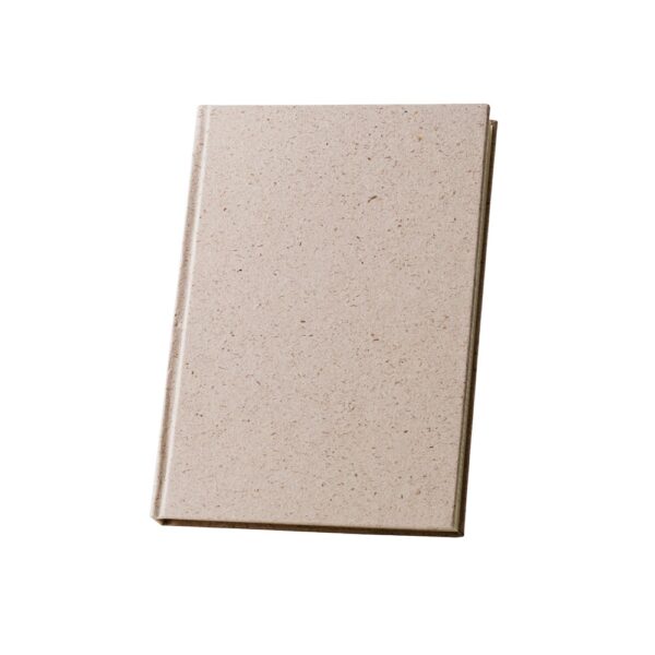 93296_160 TEAPAD RIGID. A5 notepad with hard cover made from tea leafs waste (65%)