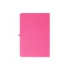 93297_102-b ANNE. A5 notebook in recycled polyester (100% rPET) with lined pages