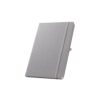 93297_113 ANNE. A5 notebook in recycled polyester (100% rPET) with lined pages