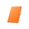 93297_128 ANNE. A5 notebook in recycled polyester (100% rPET) with lined pages