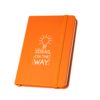 HEMINGWAY. A5 PU notepad with plain sheets