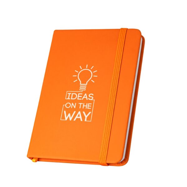 HEMINGWAY. A5 PU notepad with plain sheets